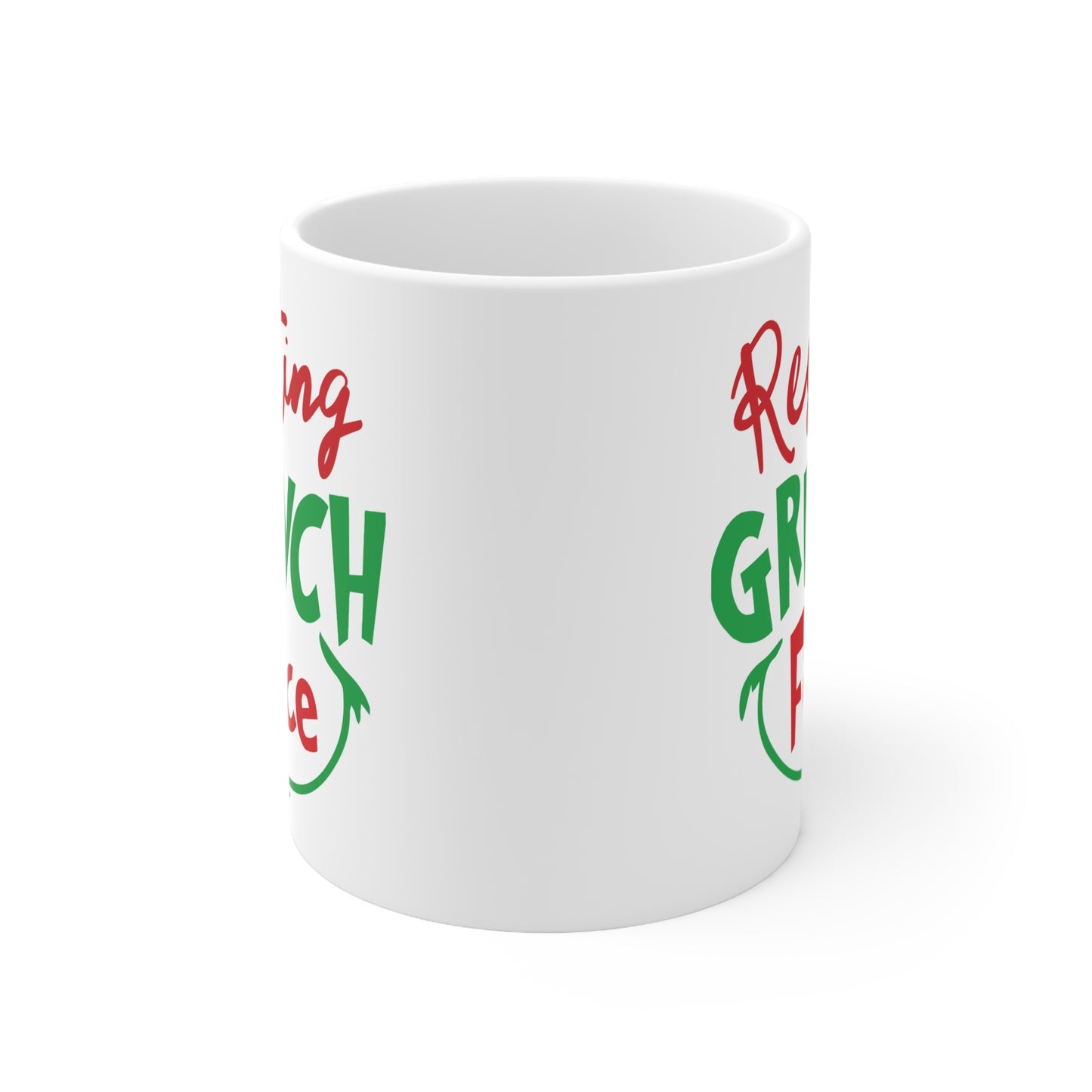 Resting Grinch Face - Christmas Mug