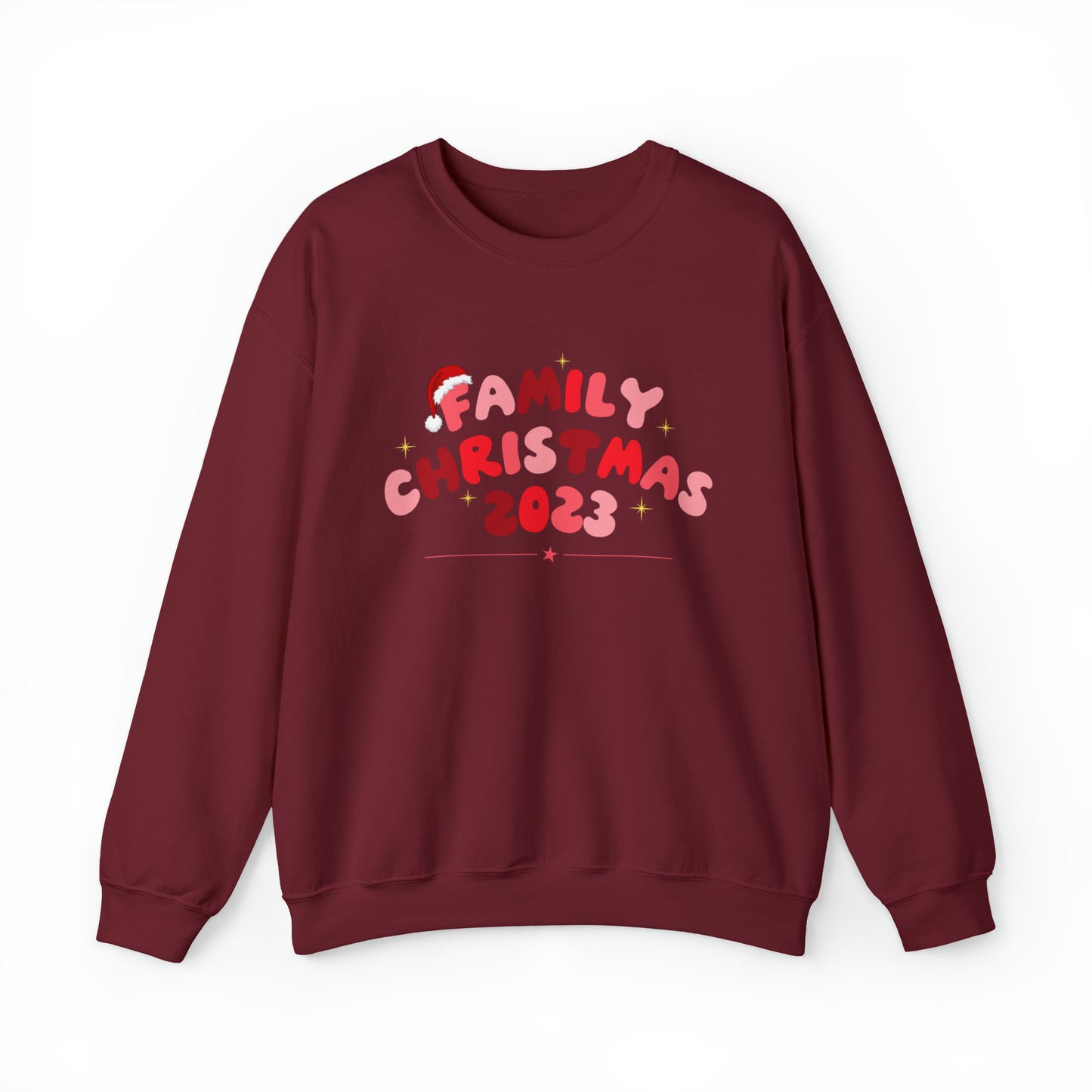 Family Christmas 2023 Sweatshirt | Matching Christmas Jumpers For Men, Women, Families | Xmas Gift | Christmas Sweater Fun Unique