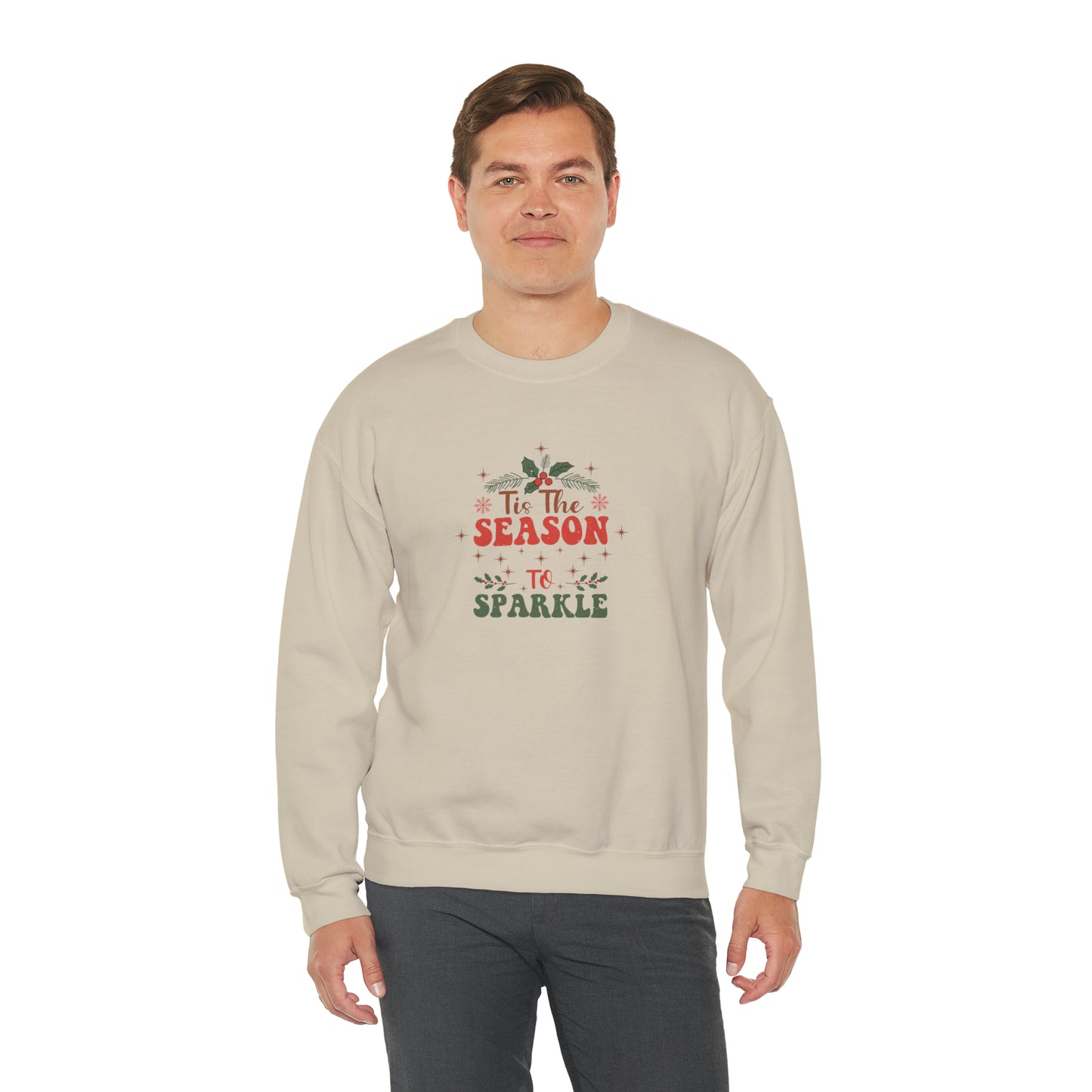 'Tis The Season To Sparkle' Unisex Christmas Sweatshirt