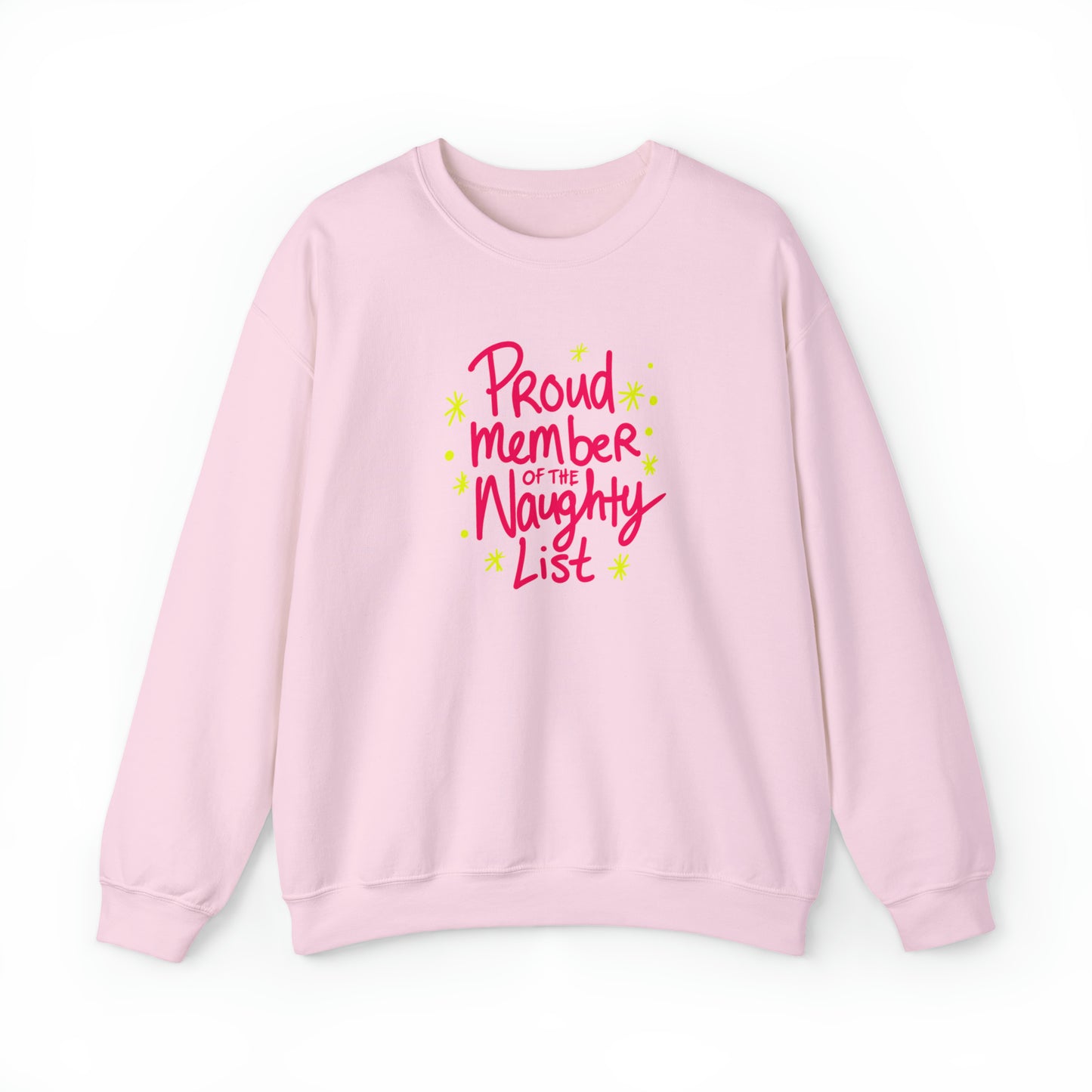 Proud Member of the Naughty List Christmas Sweatshirt | Matching Christmas Jumpers For Men, Women, Families | Xmas Gift