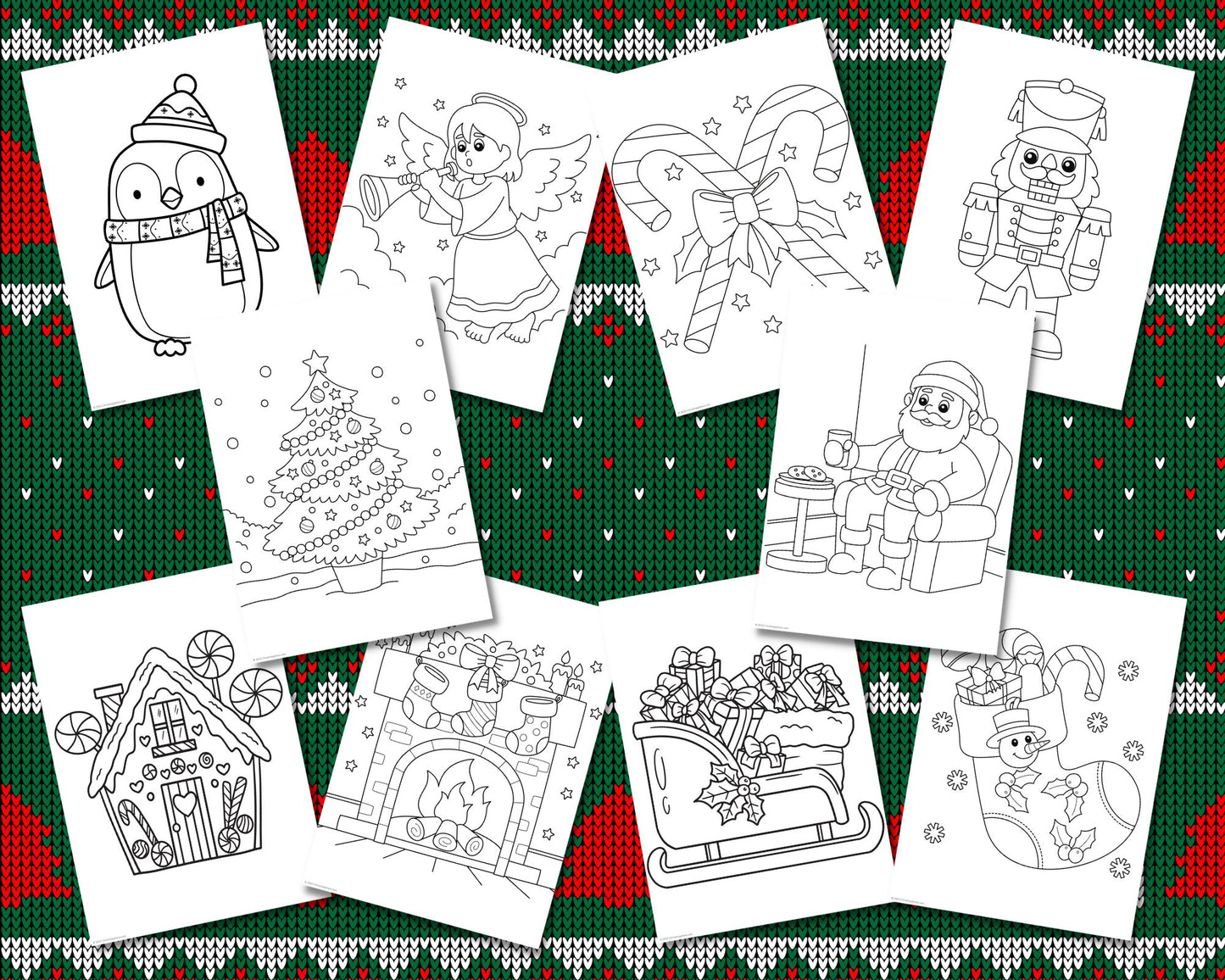Christmas Colouring Pages for Kids