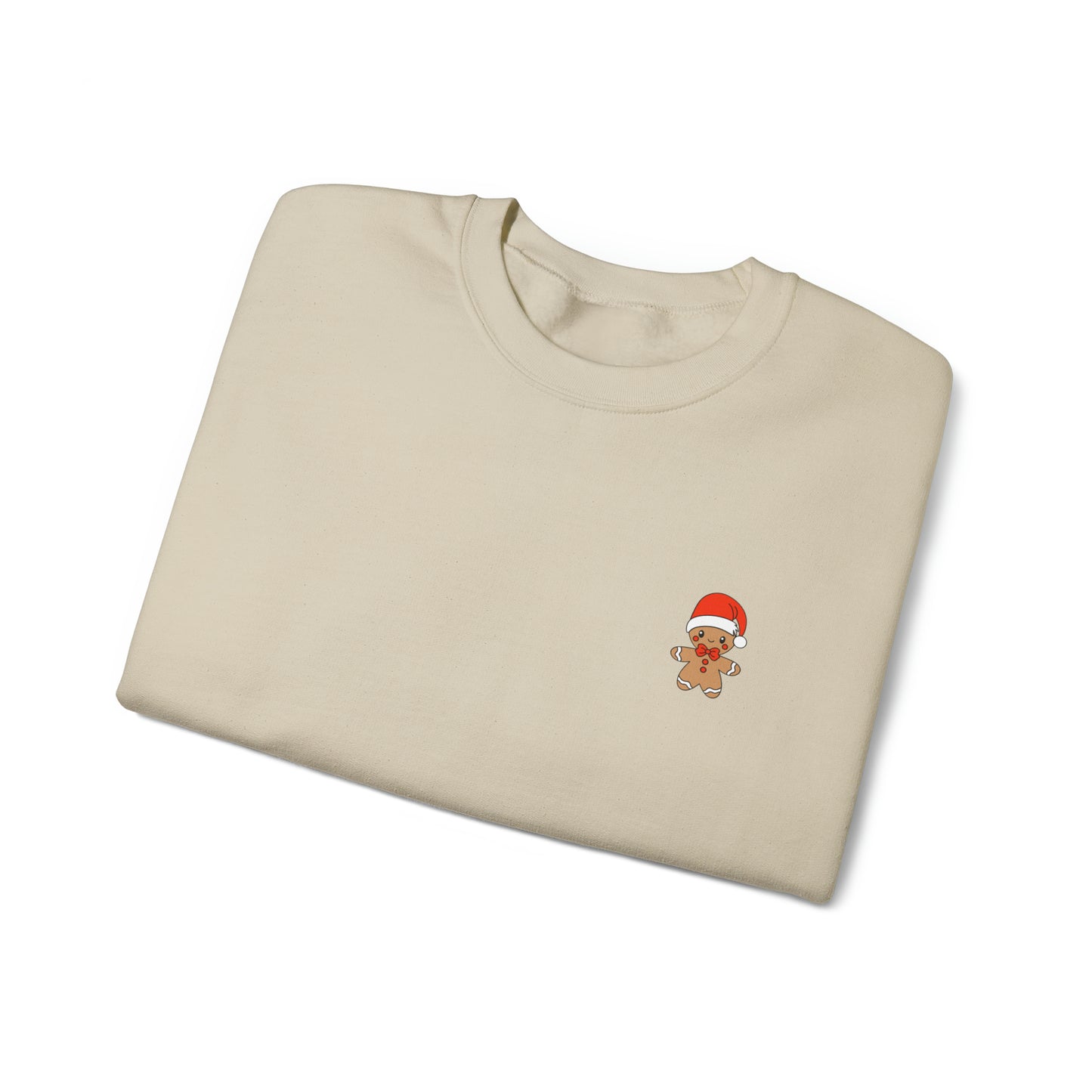 Cute Gingerbread Man Christmas Sweatshirt