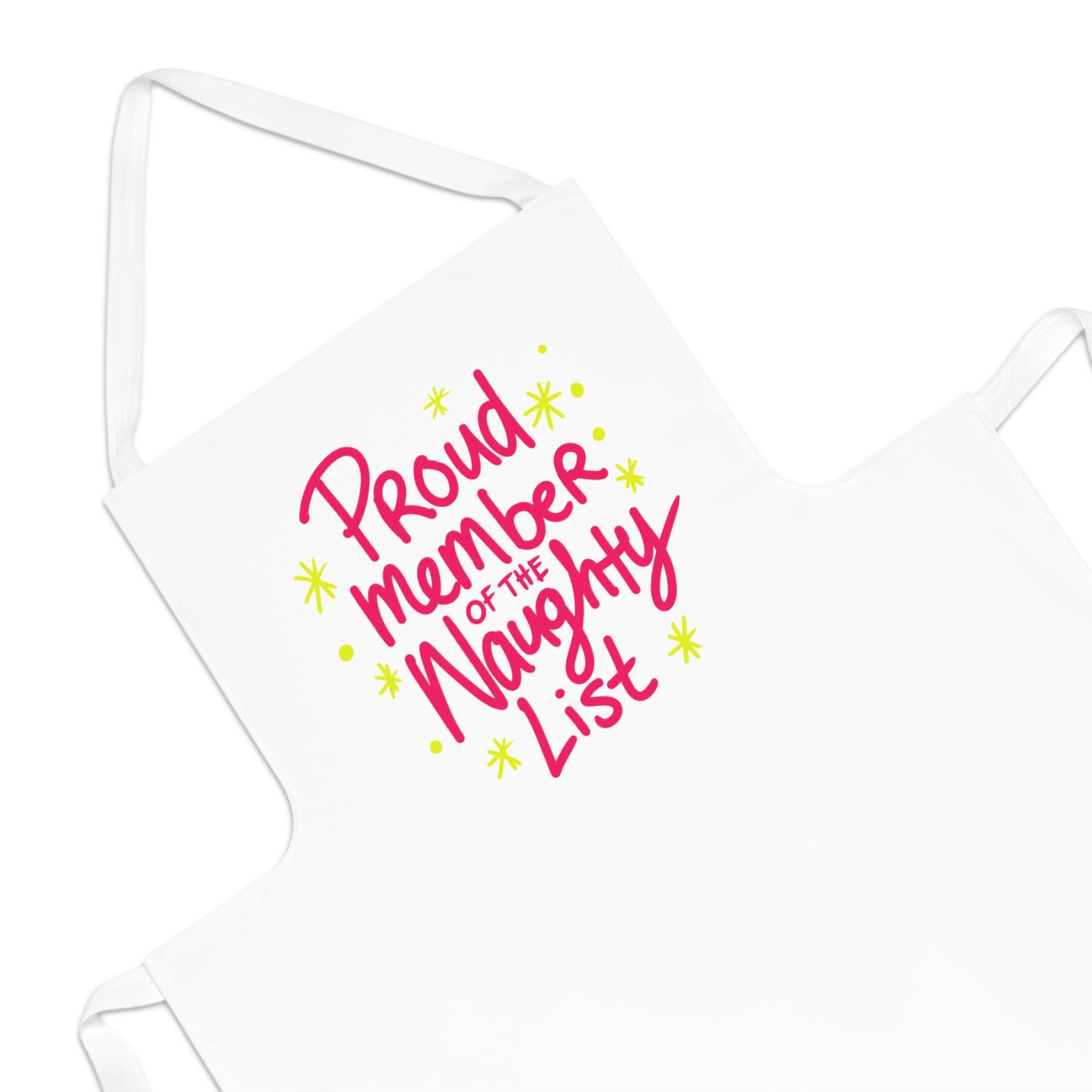 Proud Member of The Naughty List Christmas Apron