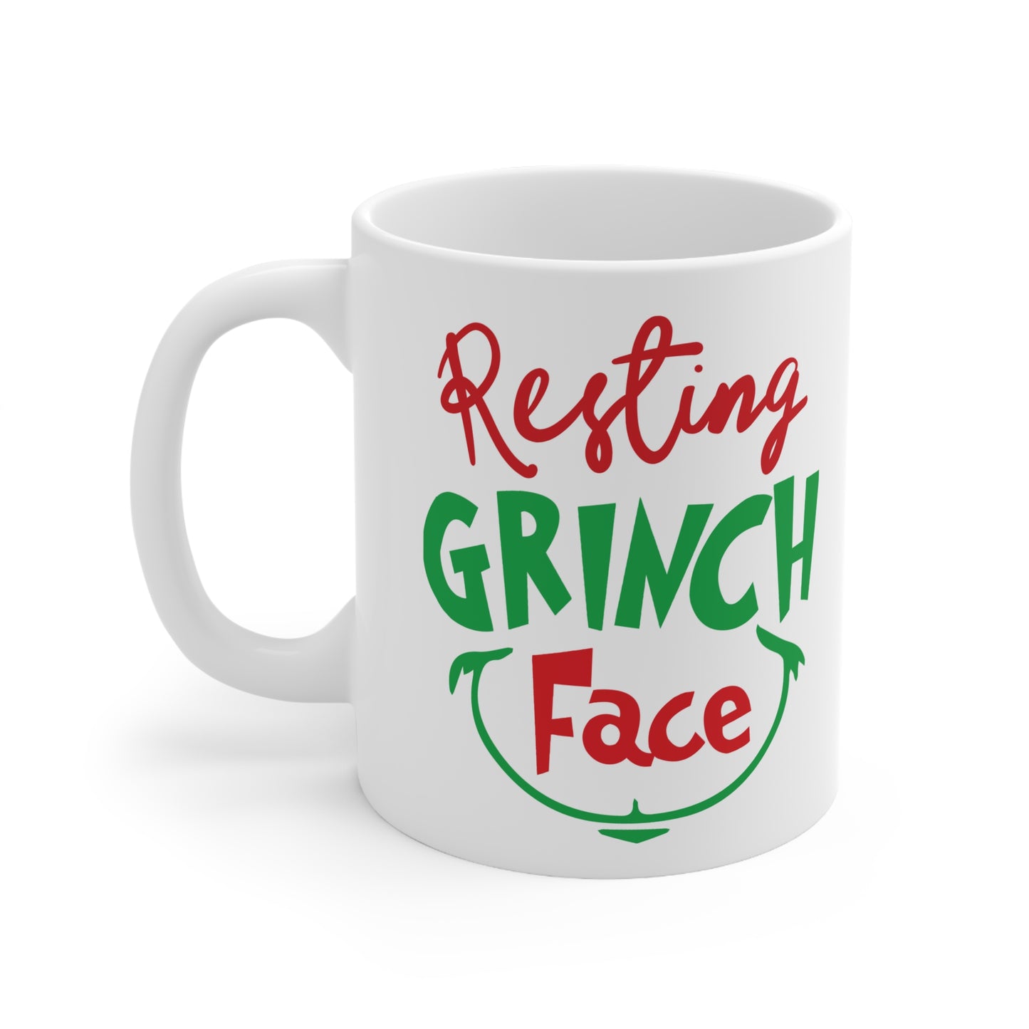 Resting Grinch Face - Christmas Mug