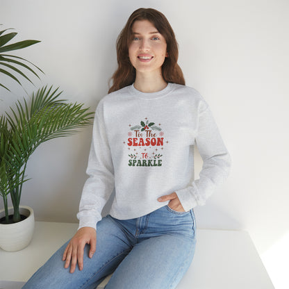 'Tis The Season To Sparkle' Unisex Christmas Sweatshirt