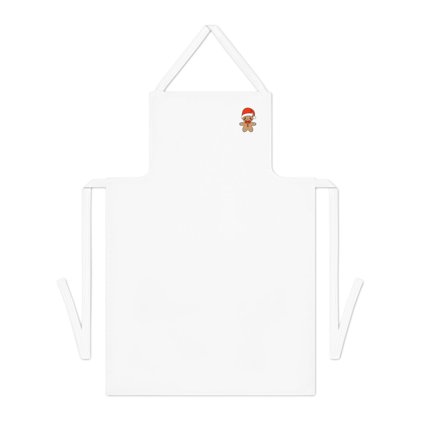 Cute Gingerbread Man Christmas Apron