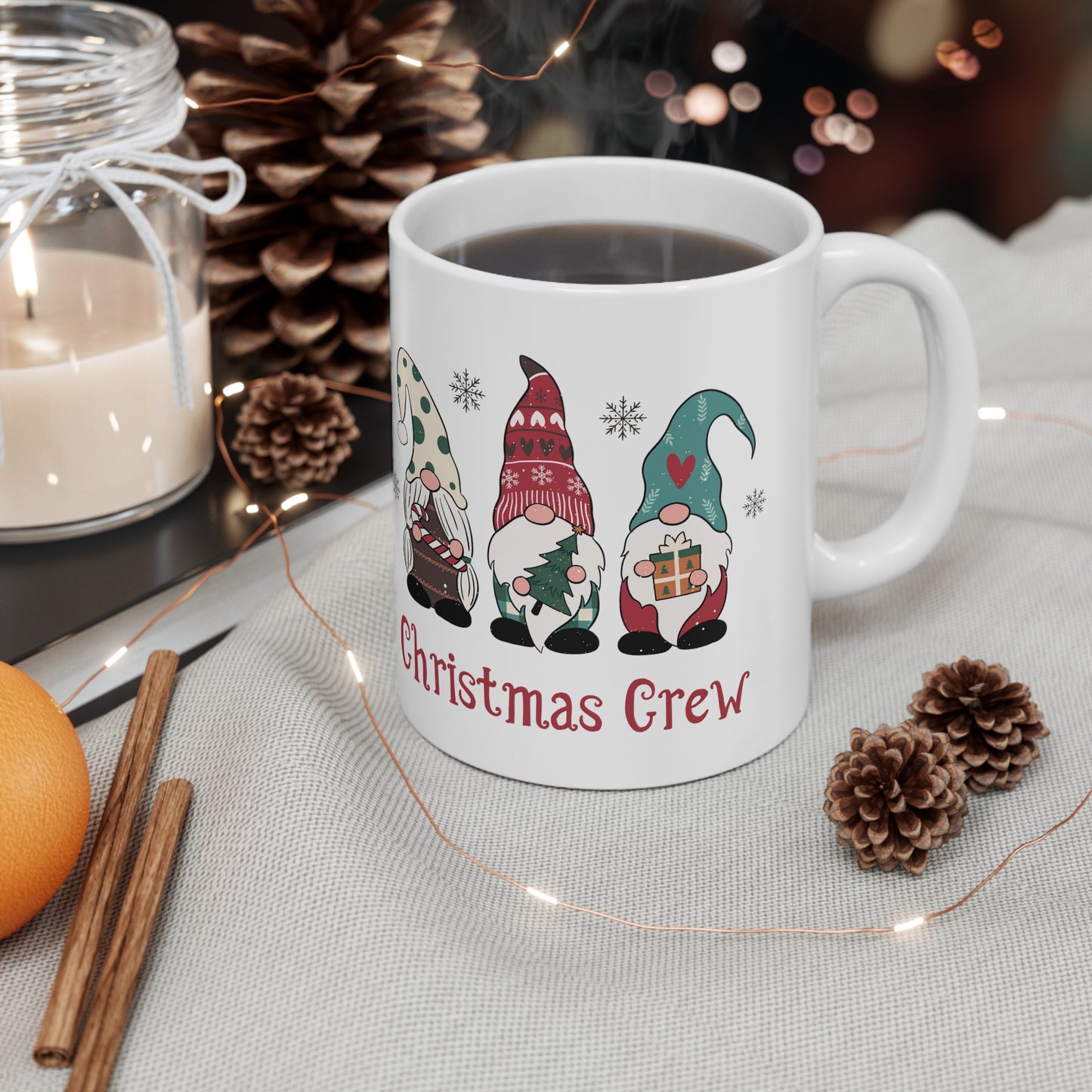 Christmas Crew | Gonks | Christmas Gnomes - Christmas Mug