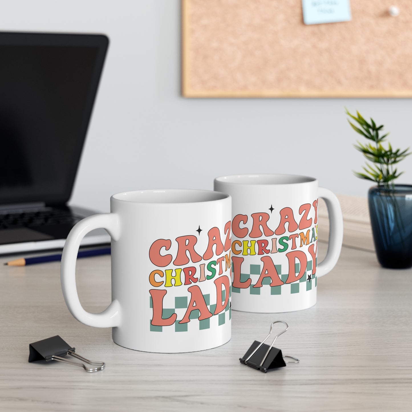 Crazy Christmas Lady - Christmas Mug