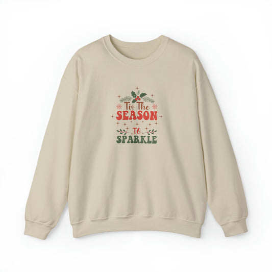'Tis The Season To Sparkle' Unisex Christmas Sweatshirt