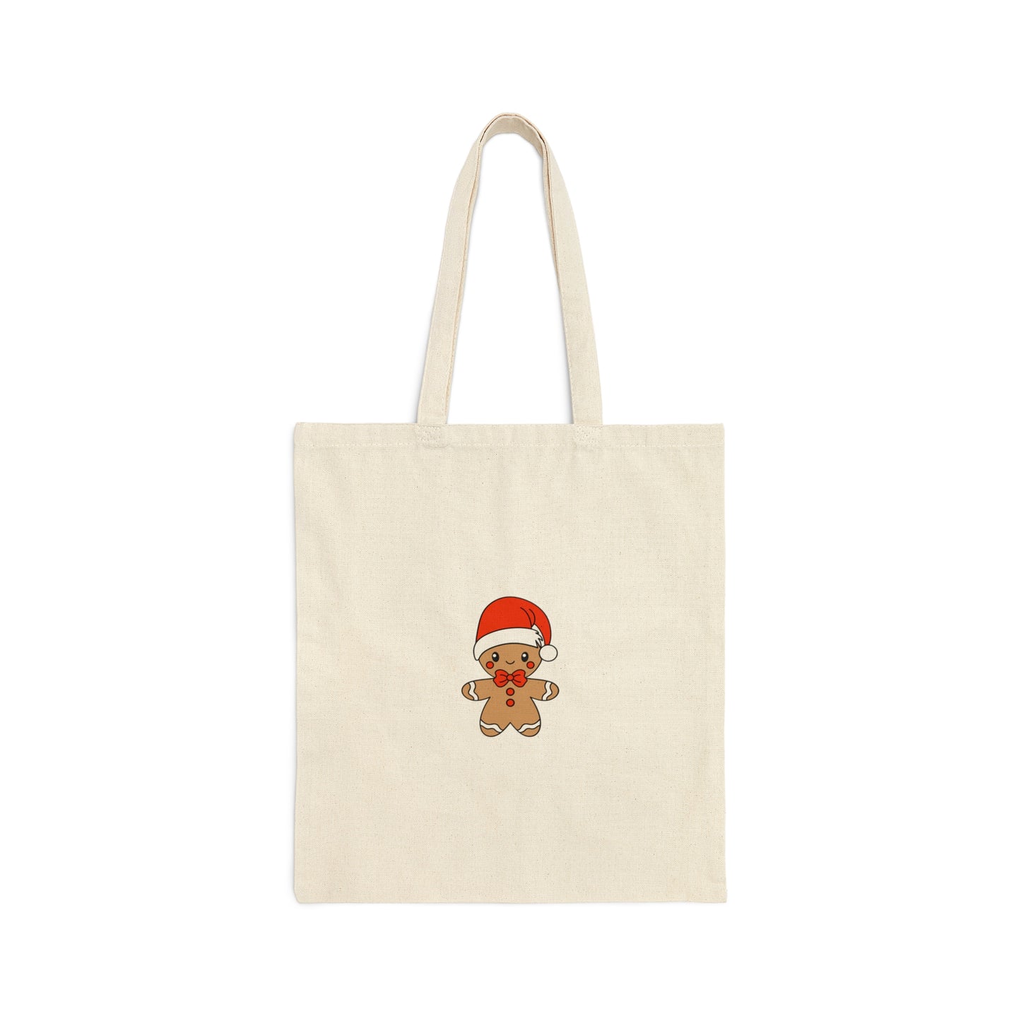 Cute Gingerbread - Christmas Tote Bag - Cotton Canvas Tote Bag