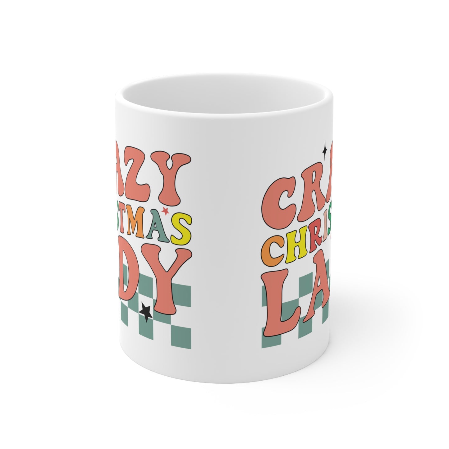 Crazy Christmas Lady - Christmas Mug