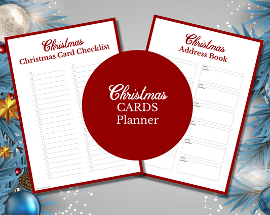 Christmas CARDS Organiser